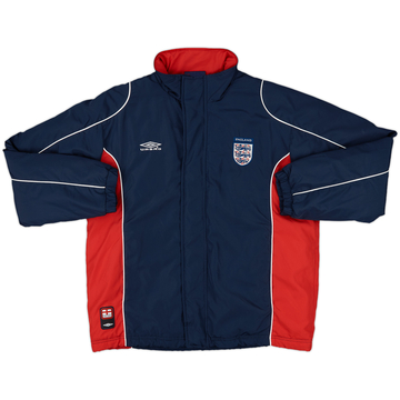 2004-06 England Umbro Doudoune de banc rembourrée - 6/10 - (S)