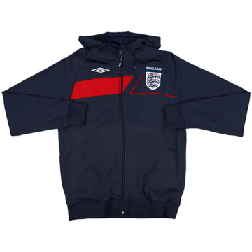 2007-09 England Umbro Veste de survêtement à capuche - 9/10 - (M)