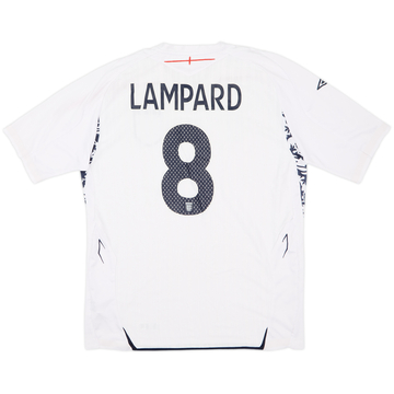 Maillot domicile England 2007-09 Lampard #8 - 6/10 - (L)