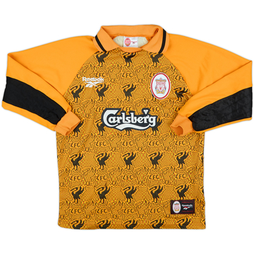 Maillot de gardien Liverpool 1996-97 - 8/10 - (XL.Boys)