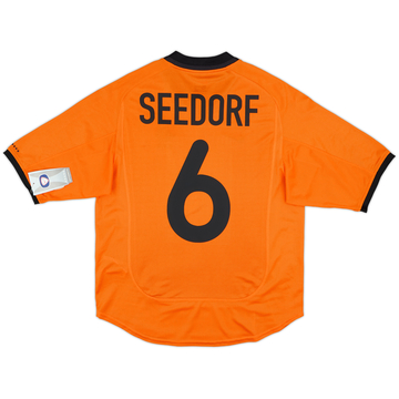 2000-02 Netherlands Maillot domicile Seedorf #6 (S)