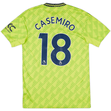 2022-23 Manchester United Maillot Third Casemiro #18 - 10/10 - (S)