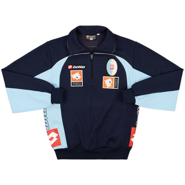 2006-07 Treviso Version Joueur Lotto Haut d'entraînement Col Zippé 1/4 - 8/10 - (XS)