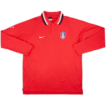 2006-08 Corée du Sud Nike Polo ML - 9/10 - (XXL)