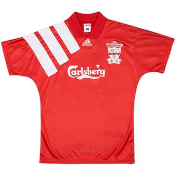 1992-93 Liverpool Maillot Domicile Centenaire - 10/10 - (S)