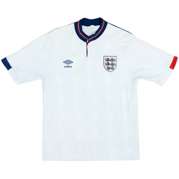 1987-90 England Maillot domicile - 7/10 - (M)