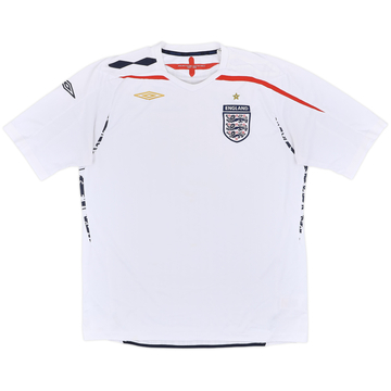Maillot Domicile Angleterre 2007-09 - 5/10 - (XL)