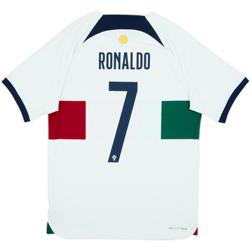 Maillot extérieur authentique Portugal 2022-24 Ronaldo #7 - 9/10 - (M)