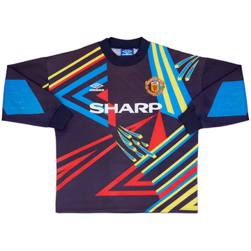 1992-93 Manchester United Maillot de gardien #1 - 6/10 - (M)