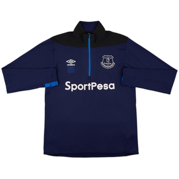 2018-19 Everton Umbro Haut d'entraînement 1/4 Zip - 7/10 - (M)