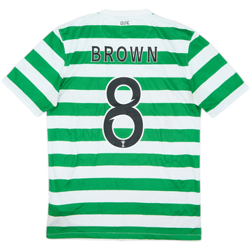2012-13 Celtic Maillot domicile 125e anniversaire Marron #8 - 7/10 - (S)