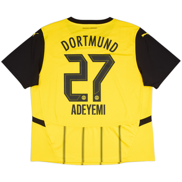 2024-25 Borussia Dortmund Maillot domicile Adeyemi #27 - 10/10 - (XXL)