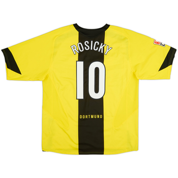 2005-06 Borussia Dortmund Maillot domicile Rosicky #10 - 7/10 - (XL)