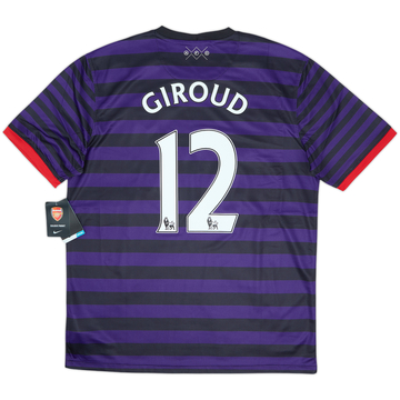 2012-13 Arsenal Maillot extérieur Giroud #12 (L)