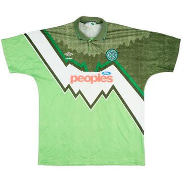 1991-92 Celtic Maillot extérieur - 7/10 - (XL)