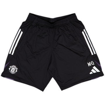 2025-26 Manchester United Modèle Staff adidas Short d'entraînement MG - 10/10 - (M)