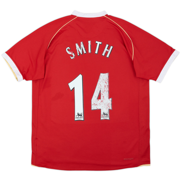 2006-07 Manchester United Maillot domicile Smith #14 - 5/10 - (L)