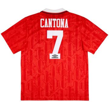 1992-94 Manchester United Maillot domicile Cantona #7 - 8/10 - (XL)