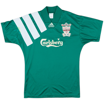1992-93 Liverpool Maillot extérieur Centenaire - 6/10 - (S)