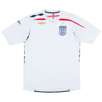 Maillot domicile Angleterre 2007-09 - 5/10 - (L)