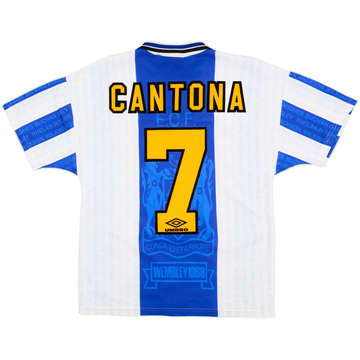 1994-96 Manchester United Maillot Third Cantona #7 - 8/10 - (Y)
