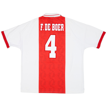 Maillot domicile Ajax 1998-99 F.De Boer #4 - 8/10 - (XXL)