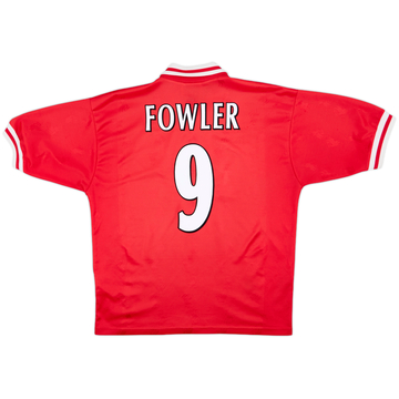 1996-98 Liverpool Maillot domicile Fowler #9 - 6/10 - (L)