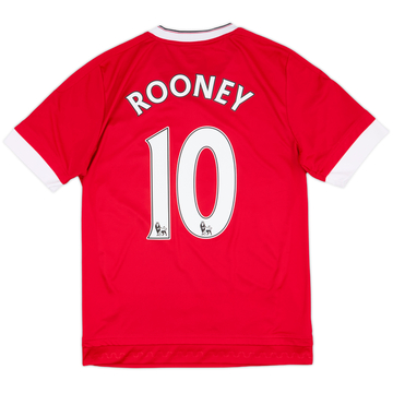2015-16 Manchester United Maillot domicile Rooney #10 - 9/10 - (XL.Boys)