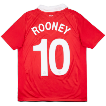 2010-11 Manchester United Maillot domicile Rooney #10 - 7/10 - (XL.Boys)