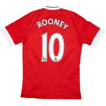 2015-16 Manchester United Maillot domicile Rooney #10 - 6/10 - (S)