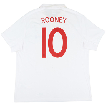 2009-10 England World Cup South Africa 2010 Maillot Domicile Rooney #10 - 7/10 - (XXL)