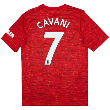 2020-21 Manchester United Maillot Domicile Cavani #7 - 10/10 - (XL.Boys)