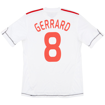2009-10 Liverpool Maillot Third Gerrard #8 - 6/10 - (M)