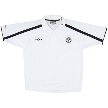 2001-02 Manchester United Umbro Polo - 8/10 - (L)