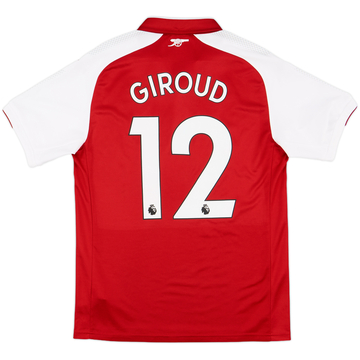 2017-18 Maillot domicile Arsenal Giroud #12 - 10/10 - (S)