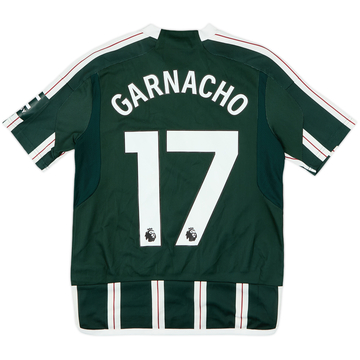 2023-24 Manchester United Maillot extérieur Garnarcho #17 - 8/10 - (L.Boys)