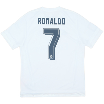 2015-16 Real Madrid Maillot domicile Ronaldo #7 - 5/10 - (L)