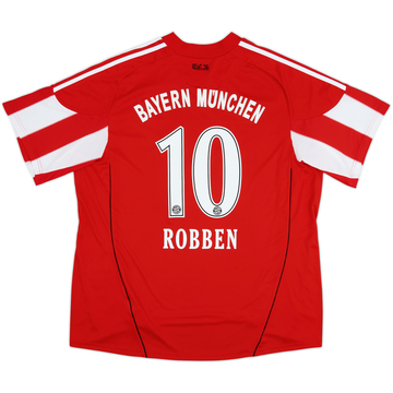 2010-11 Bayern Munich Maillot Domicile Robben #10 - 7/10 - (L)