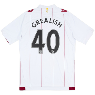 2014-15 Aston Villa Maillot extérieur Grealish #40 - 5/10 - (L)