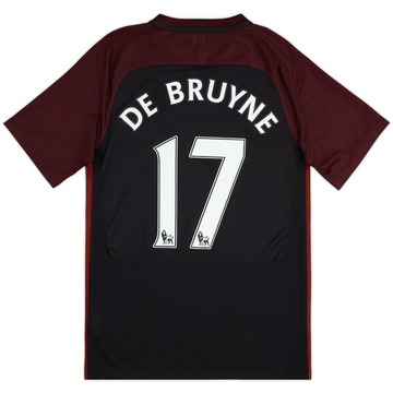 2016-17 Manchester City Maillot extérieur De Bruyne #17 - 10/10 - (S)