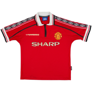 1998-00 Manchester United Maillot domicile - 5/10 - (15-16 ans)