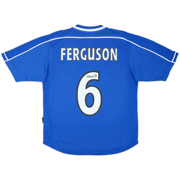 1999-01 Rangers Maillot domicile Ferguson #6 - 8/10 - (13-15 ans)