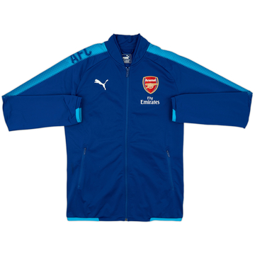 2017-18 Arsenal Puma Veste de survêtement - 9/10 - (M)