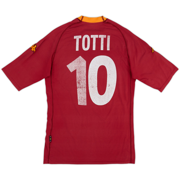 2000-01 Roma Maillot Domicile Totti #10 - 5/10 - (M)