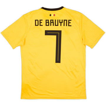 2018-19 Belgique Maillot extérieur De Bruyne #7 (L)