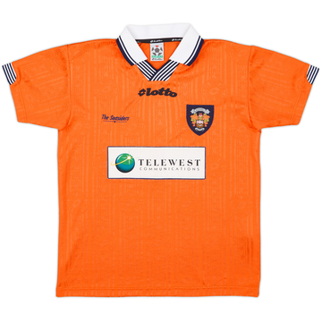 1997-99 Blackpool Maillot Domicile - 9/10 - (XL.Boys)