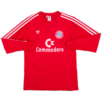 1984-89 Bayern Munich Maillot Domicile ML - 5/10 - (M)
