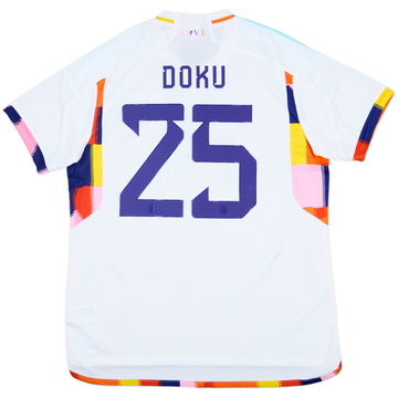 2022-23 Belgium Maillot Extérieur Doku #25 (XL)