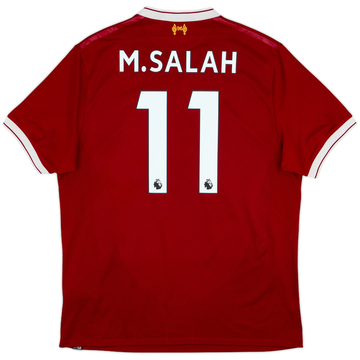 2017-18 Liverpool 125 ans Maillot Domicile M.Salah #11 - 6/10 - (L)