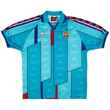 1995-97 Barcelona Maillot Extérieur - 4/10 - (M)